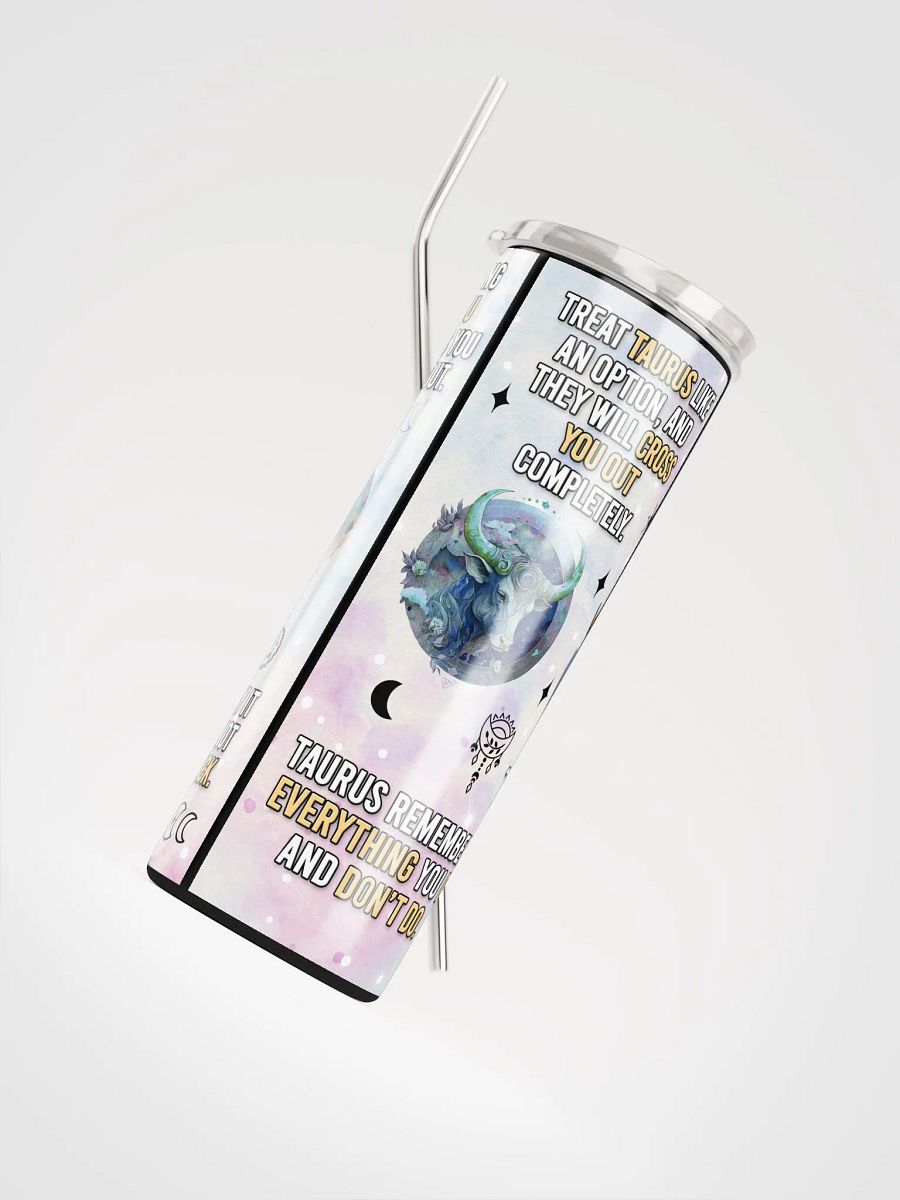 Celestial Taurus Stainless Steel Tumbler product image (7)
