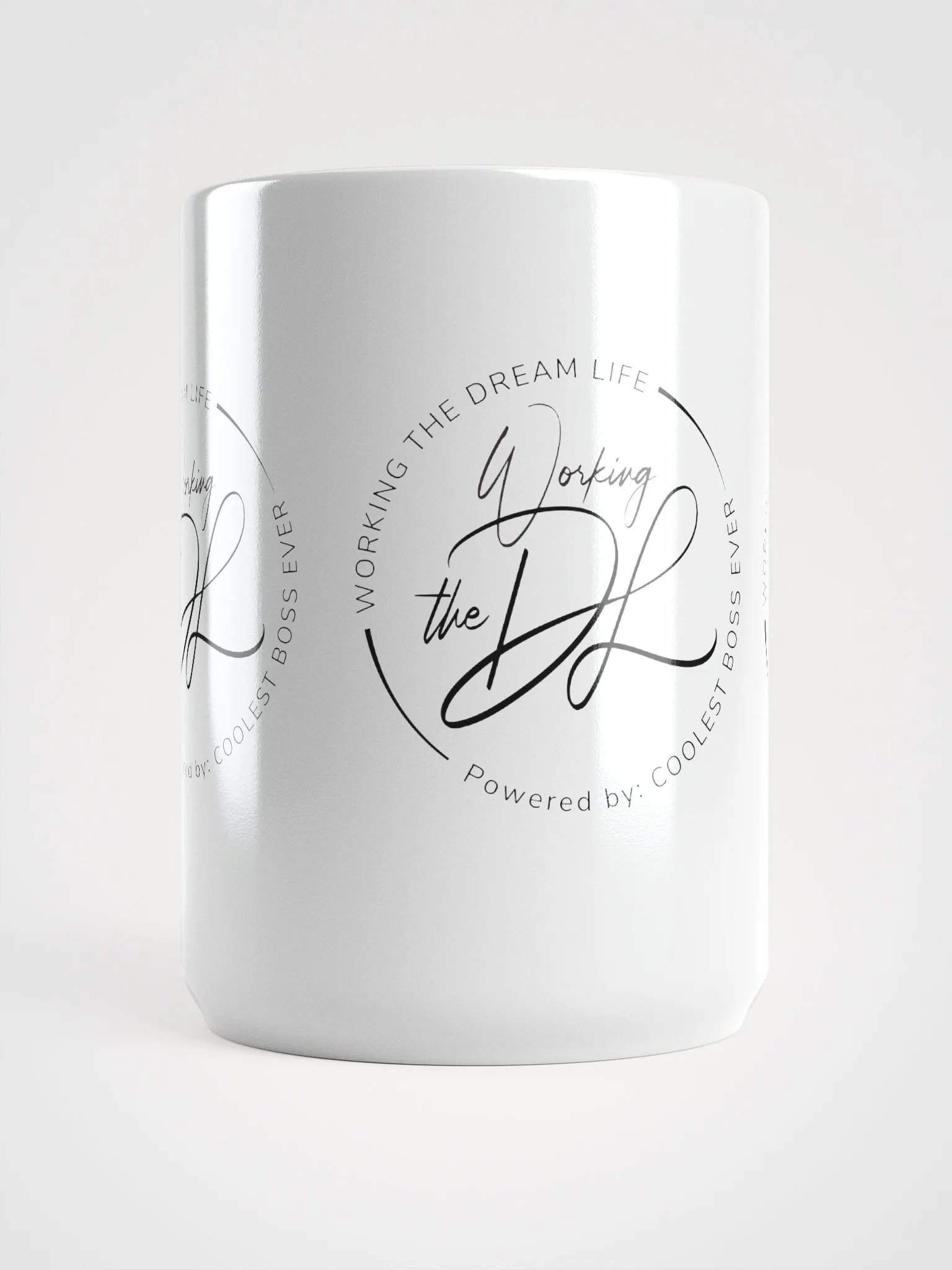 Working the Dream Life Coffee Mug – Motivational Ceramic Mug | Daily Inspiration | Purpose-Driven Drinkware product image (10)
