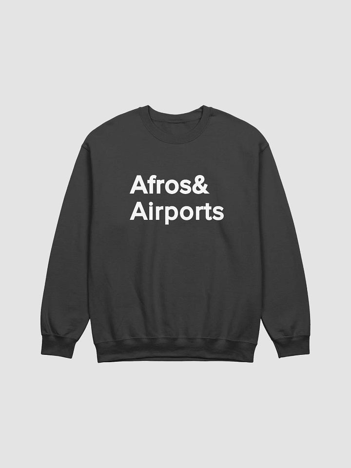 Afros & Airports Crewneck product image (1)