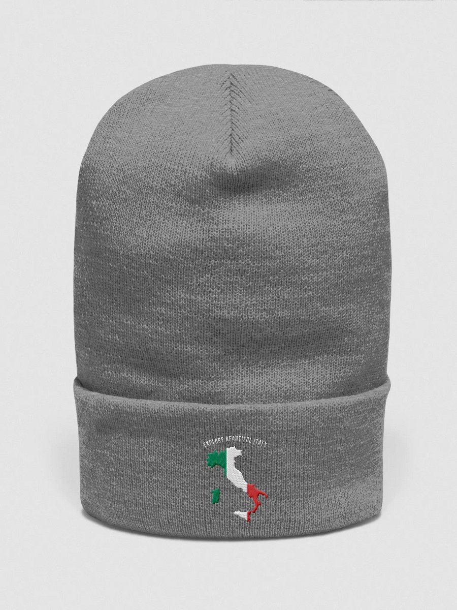 Italian Flag Inspired Cuffed Beanie product image (27)
