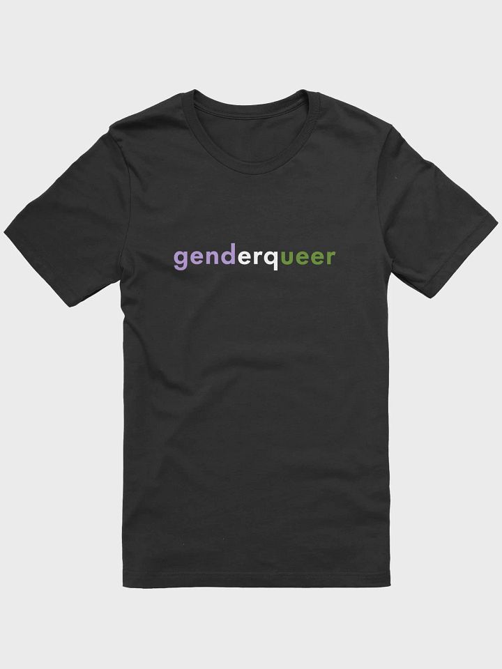 simple genderqueer t-shirt product image (1)
