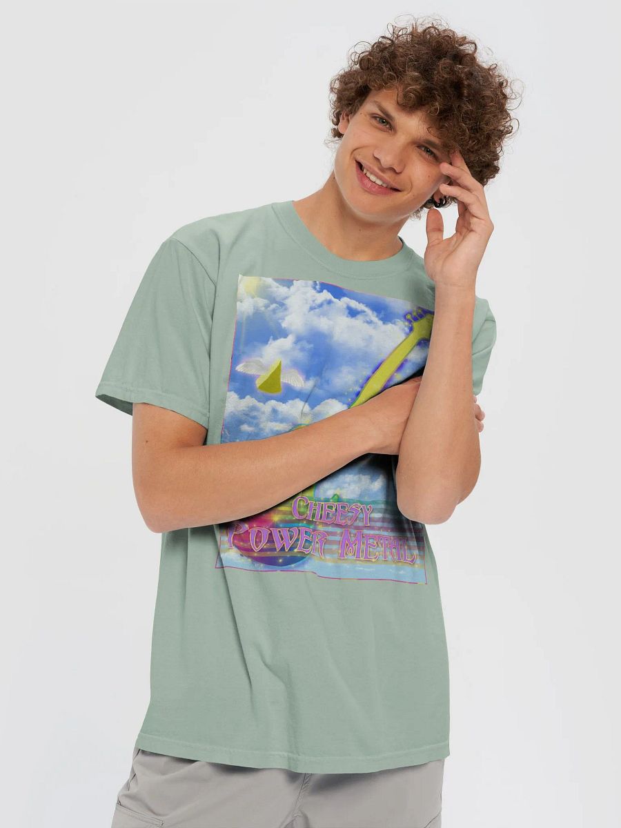 Cheesy Power Metal Relaxed Fit Straight-Side T-Shirt product image (5)