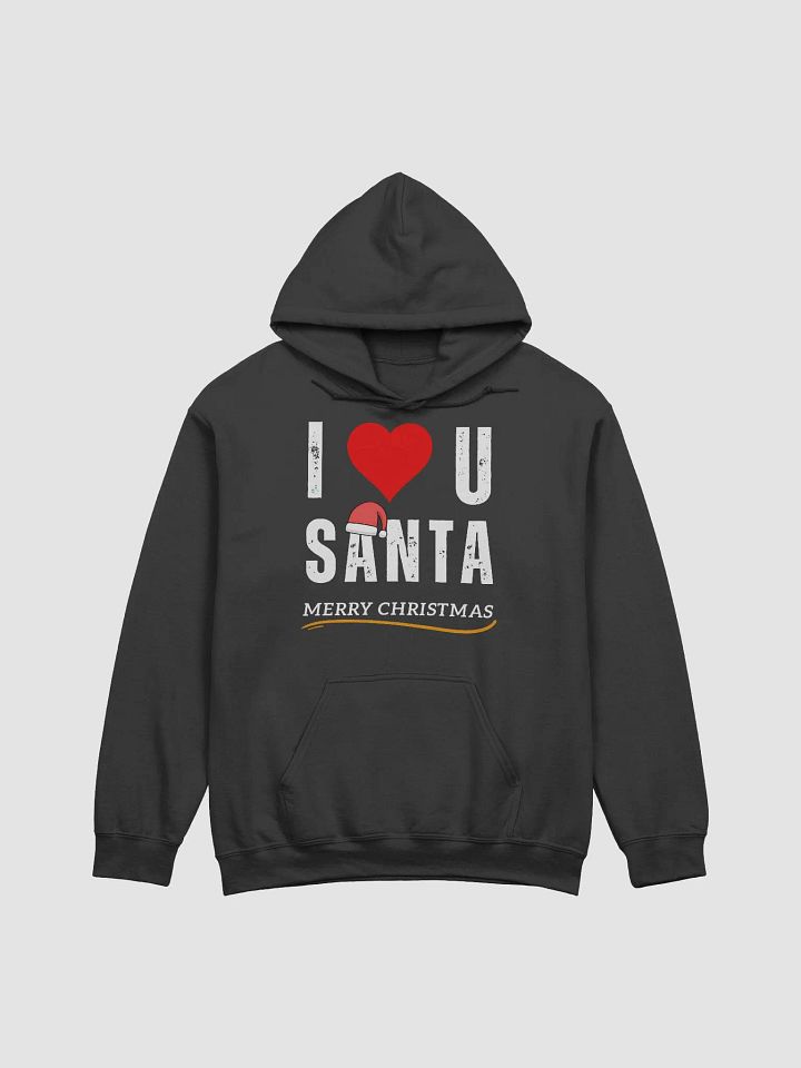 I love Santa Gildan Classic Hoodie product image (1)