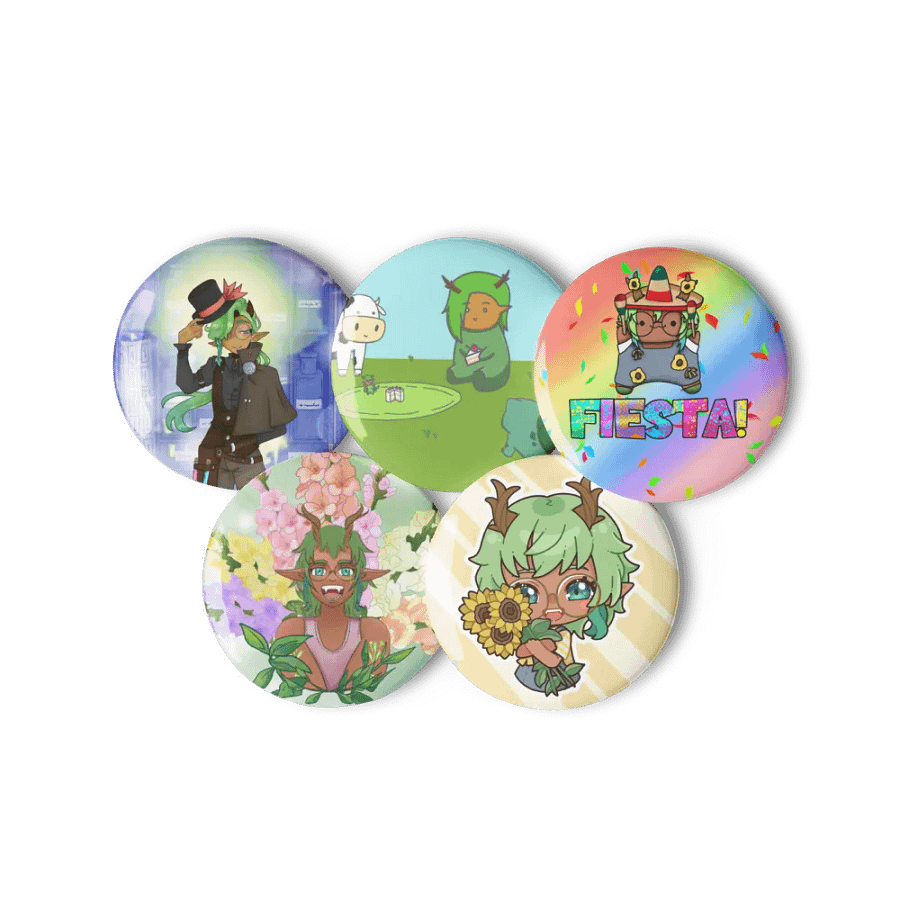 Whimsical Antlered Smiles Pin Set product image (11)