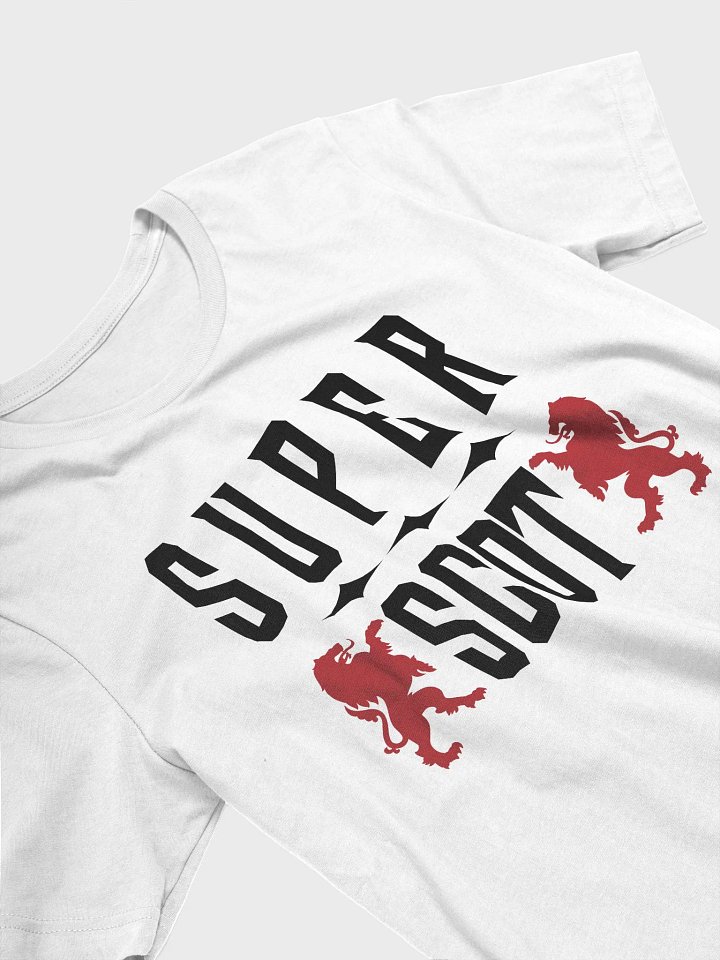 Lion Rampant T-Shirt White ( Feel Super ) product image (2)