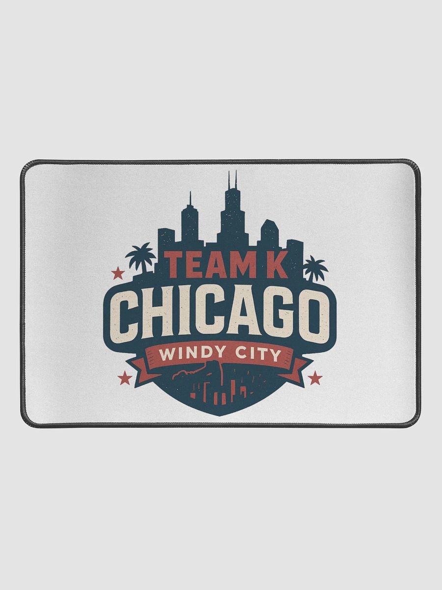 Team K Chicago Desk Mat 12" x 18" product image (1)
