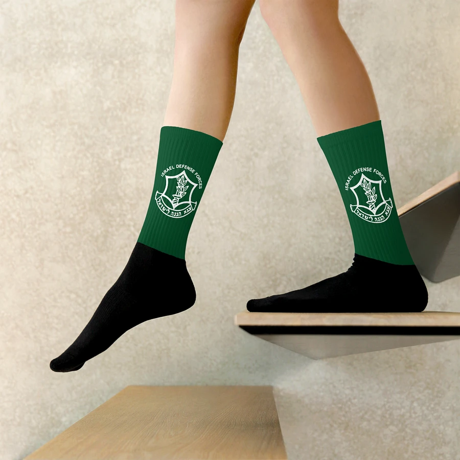 IDF Socks - White on Green product image (9)