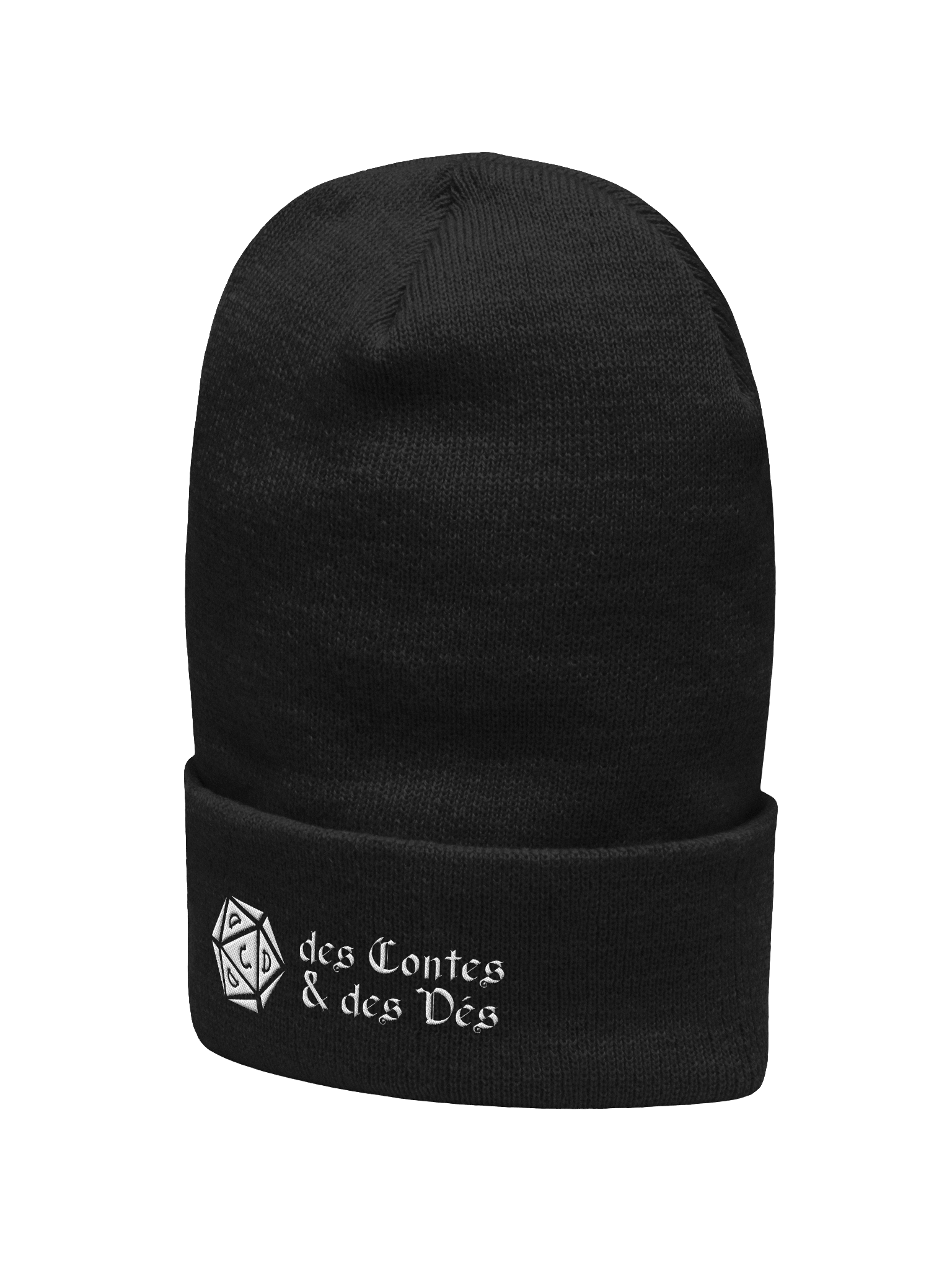Tuque DCDD Logo NB + Texte product image (2)