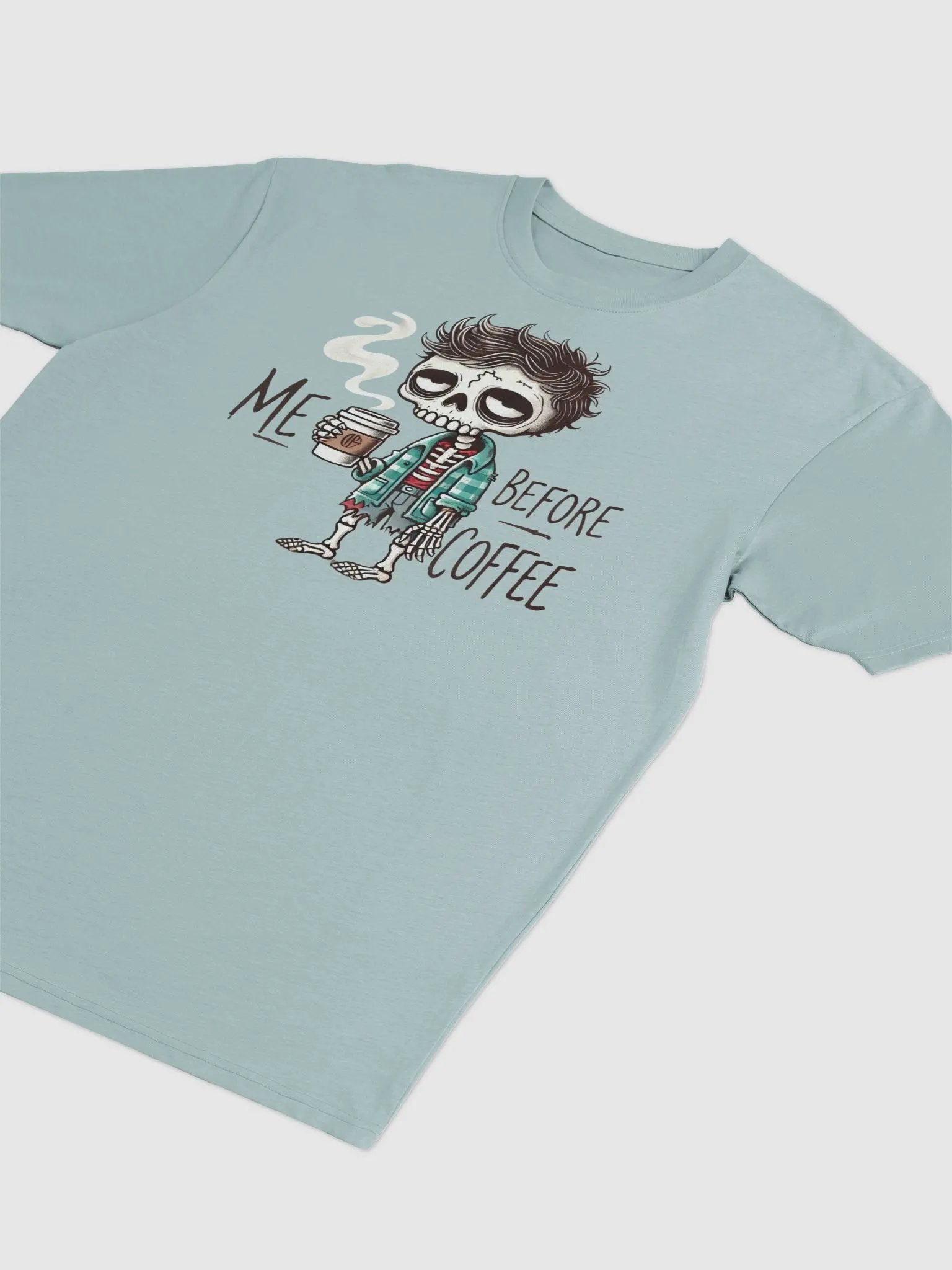 Me Before Coffee - Zombie Dude T-Shirt product image (18)
