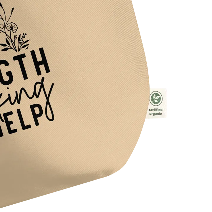 Strength Is Seeking Help Tote product image (2)