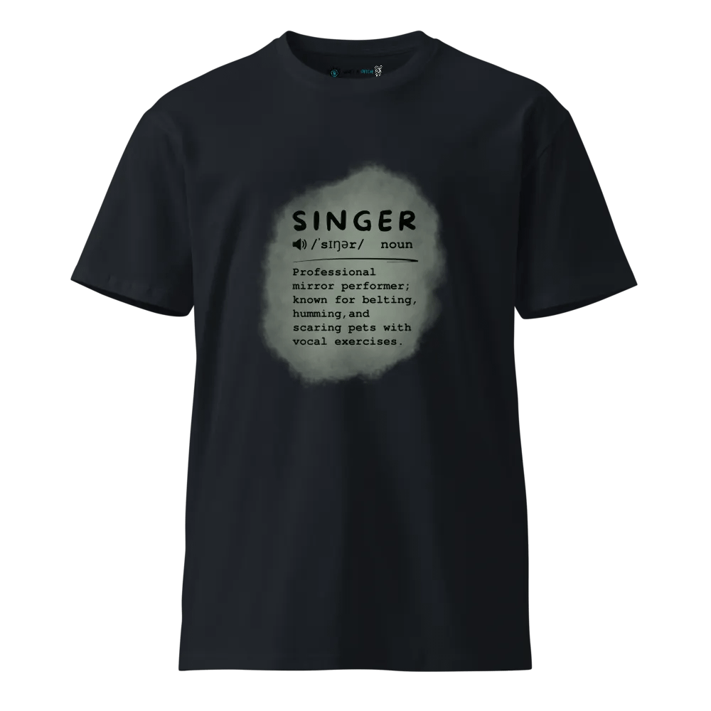 Singer Definition T-Shirt - Unique Gift For Singers product image (1)