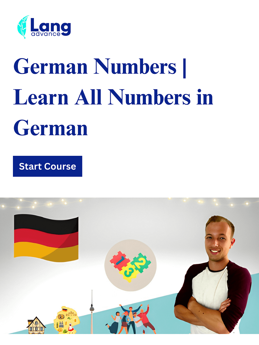 German Numbers | Learn All Numbers in German product image (1)