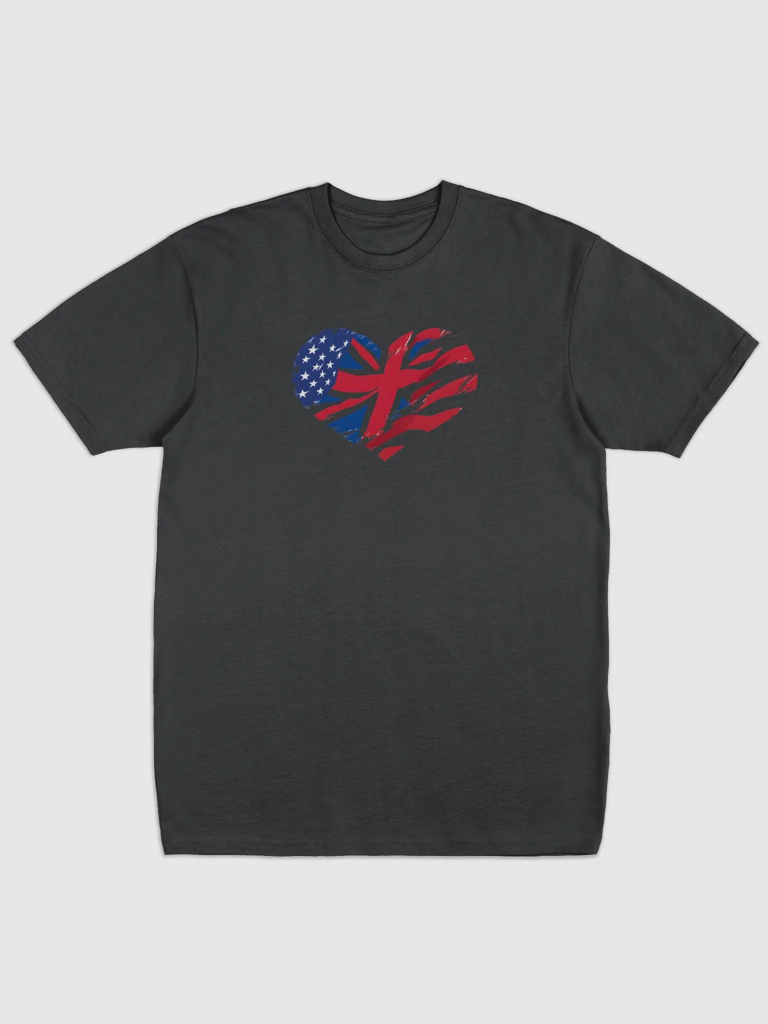 Patriotic Heart Flag Tee product image (1)