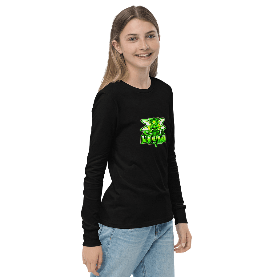 Neon Logo Youth Long Sleeve T-Shirt product image (10)