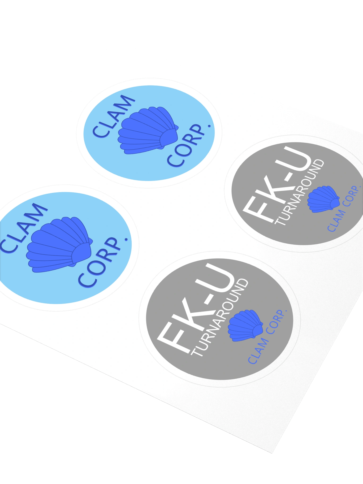 Clam Corp Stickers product image (3)