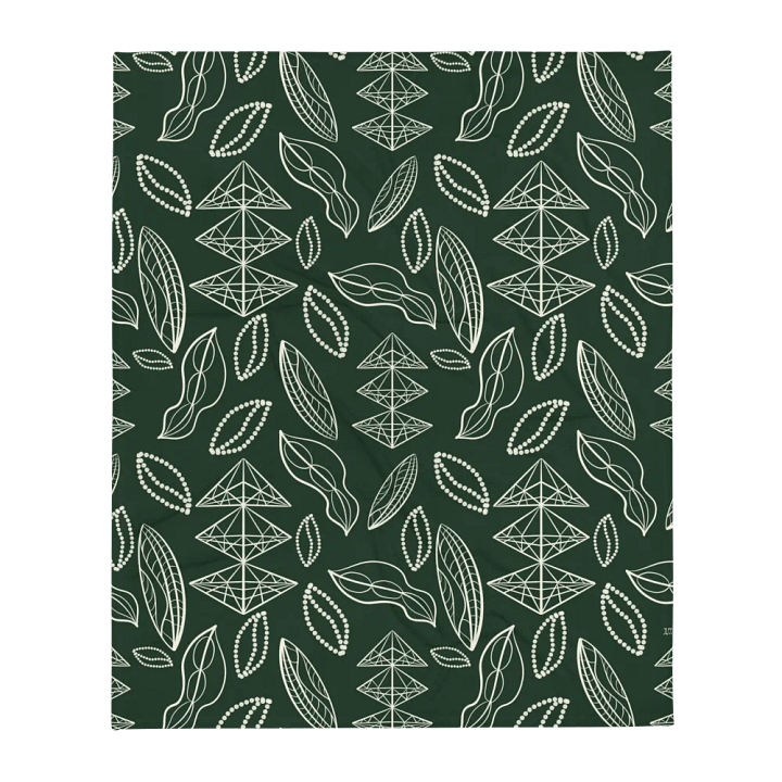 El Yunque Brew Bliss: Abstract Coffee Bean Tribal Pattern product image (13)