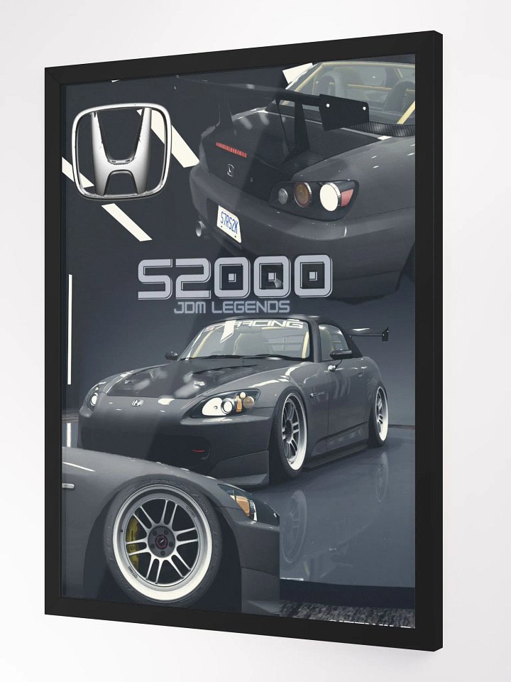 JDM Legends S2000 Framed Matte Poster product image (2)