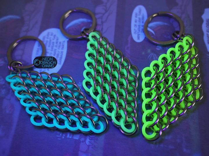 Dragon Diamond Keychain / Glow In The Dark product image (1)
