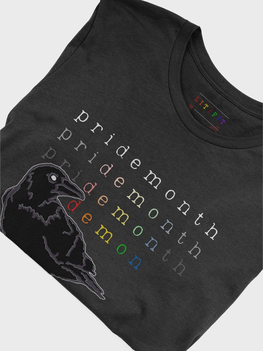 priDEMONth t-shirt (crow) product image (6)
