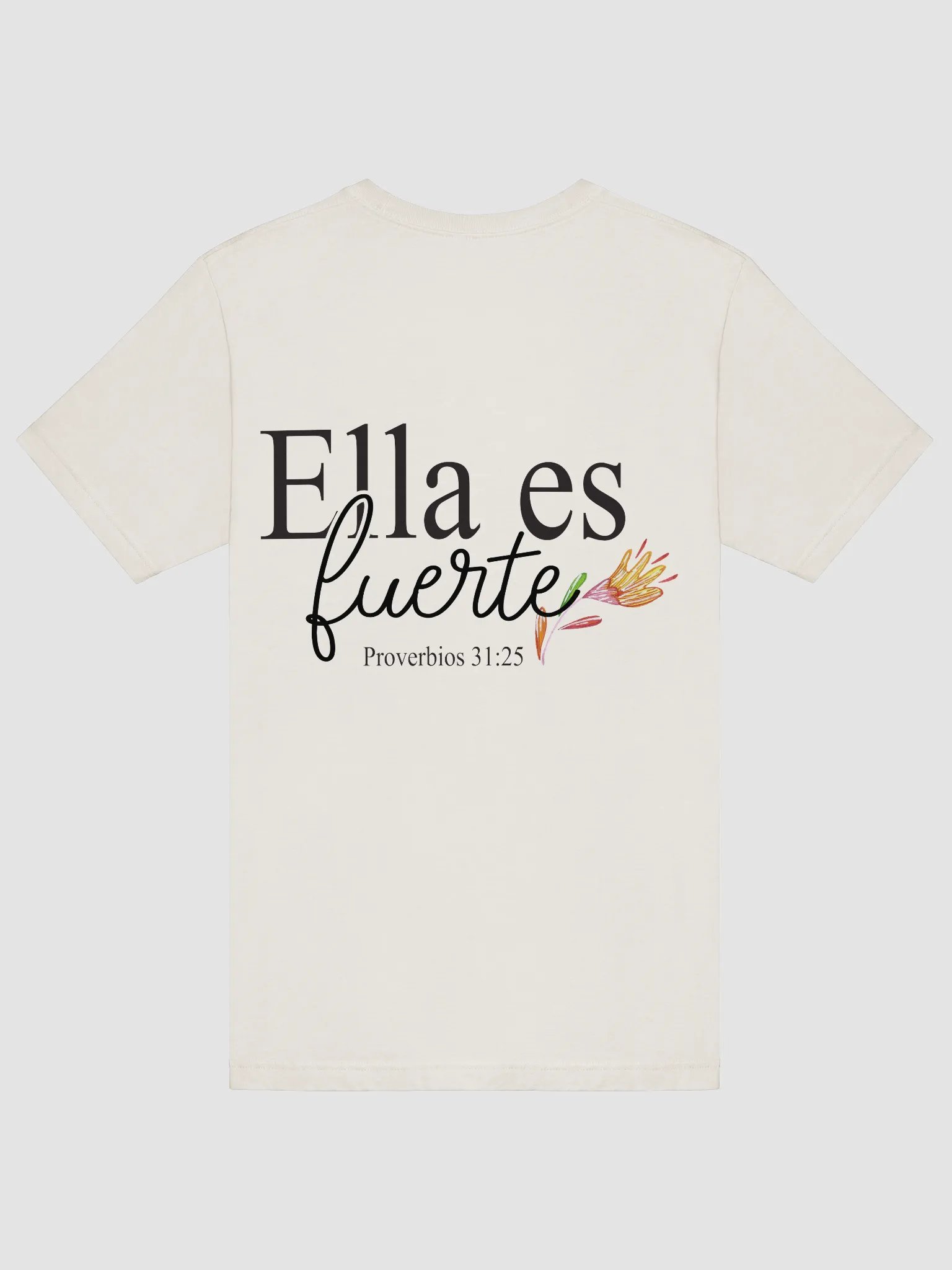Ella es Proverbios 31:25 T-Shirt product image (6)