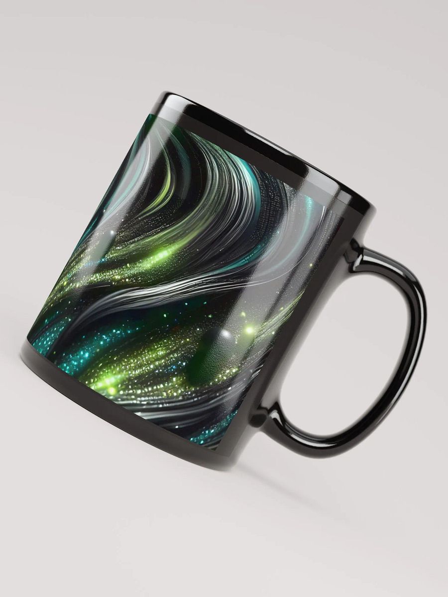 Cosmic Motion Black Glossy Mug product image (7)