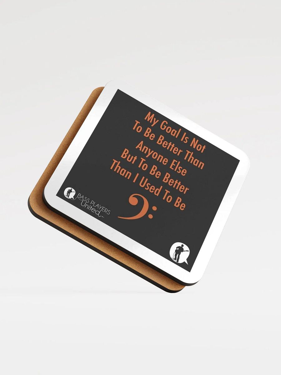 Goals - Glossed Cork Coaster product image (5)
