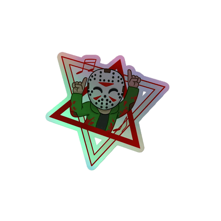 Dancing Jason Holographic Sticker product image (2)