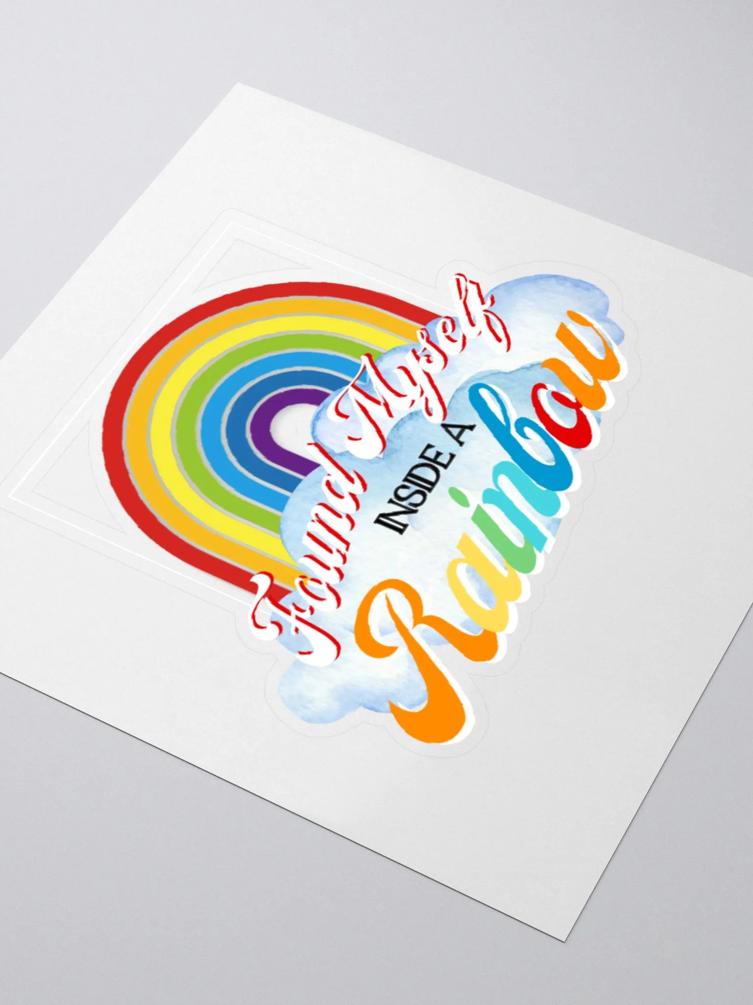 Rainbow Dreams Kiss Cut Stickers product image (7)