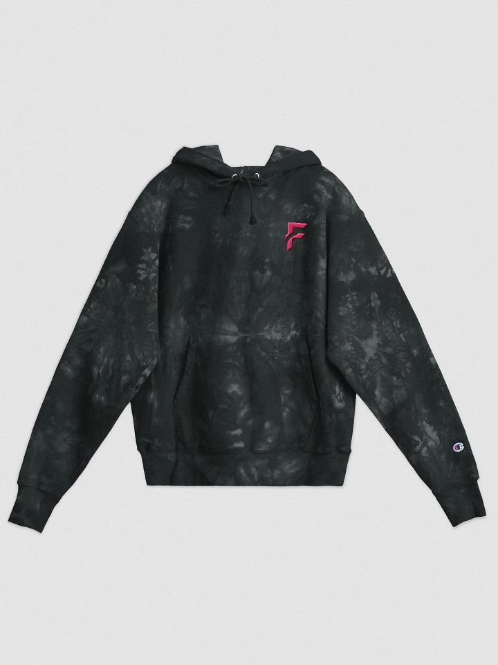 RED F Champion Tie-Dye Hoodie product image (1)