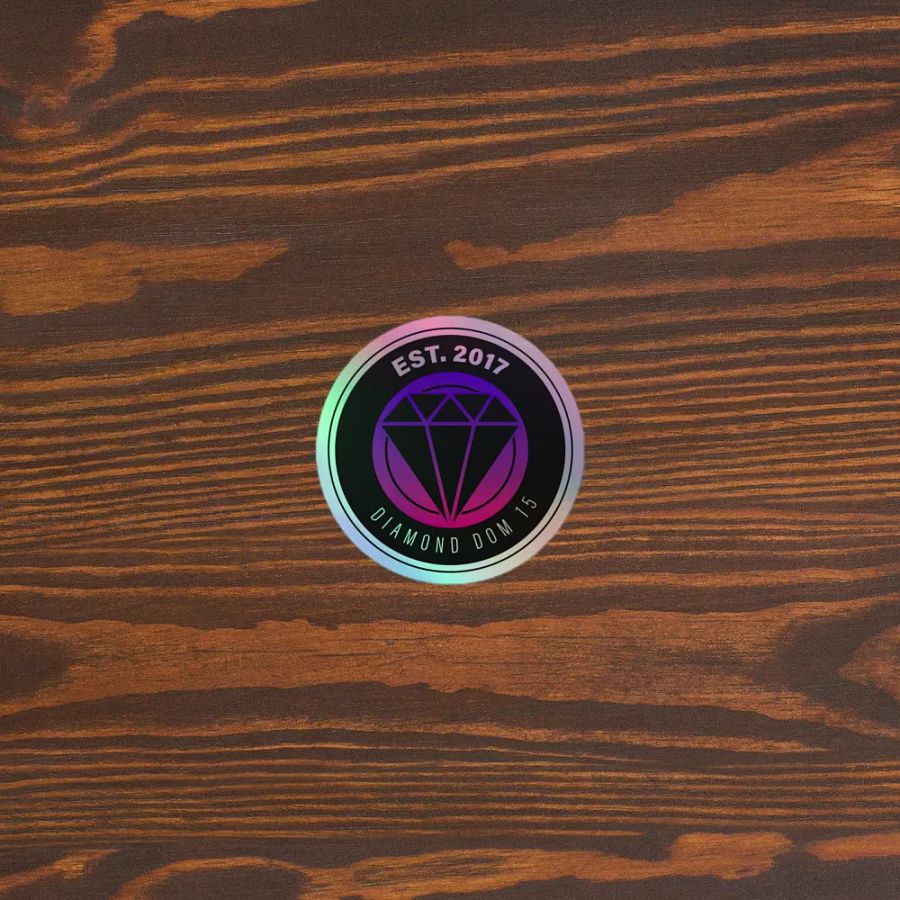 DiamondDom15 Holographic Sticker (the Founders Edition) product image (3)