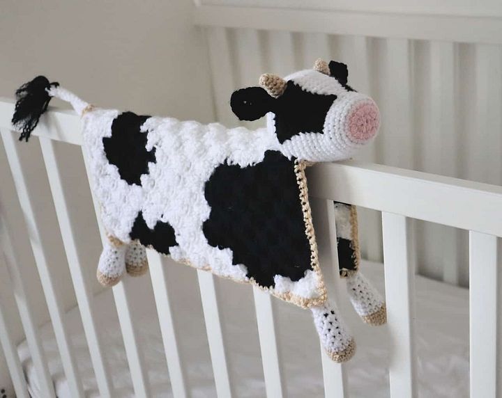 Bessie The Cow Lovey - Crochet Pattern product image (1)