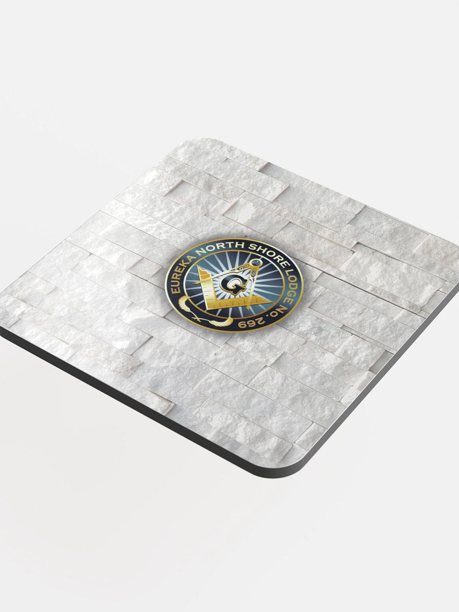 Tracing Board Coaster – Ashlar Stone Pattern product image (4)