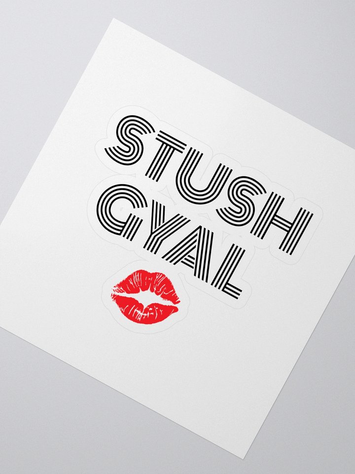 Stush Gyal Kiss-Cut Sticker product image (2)