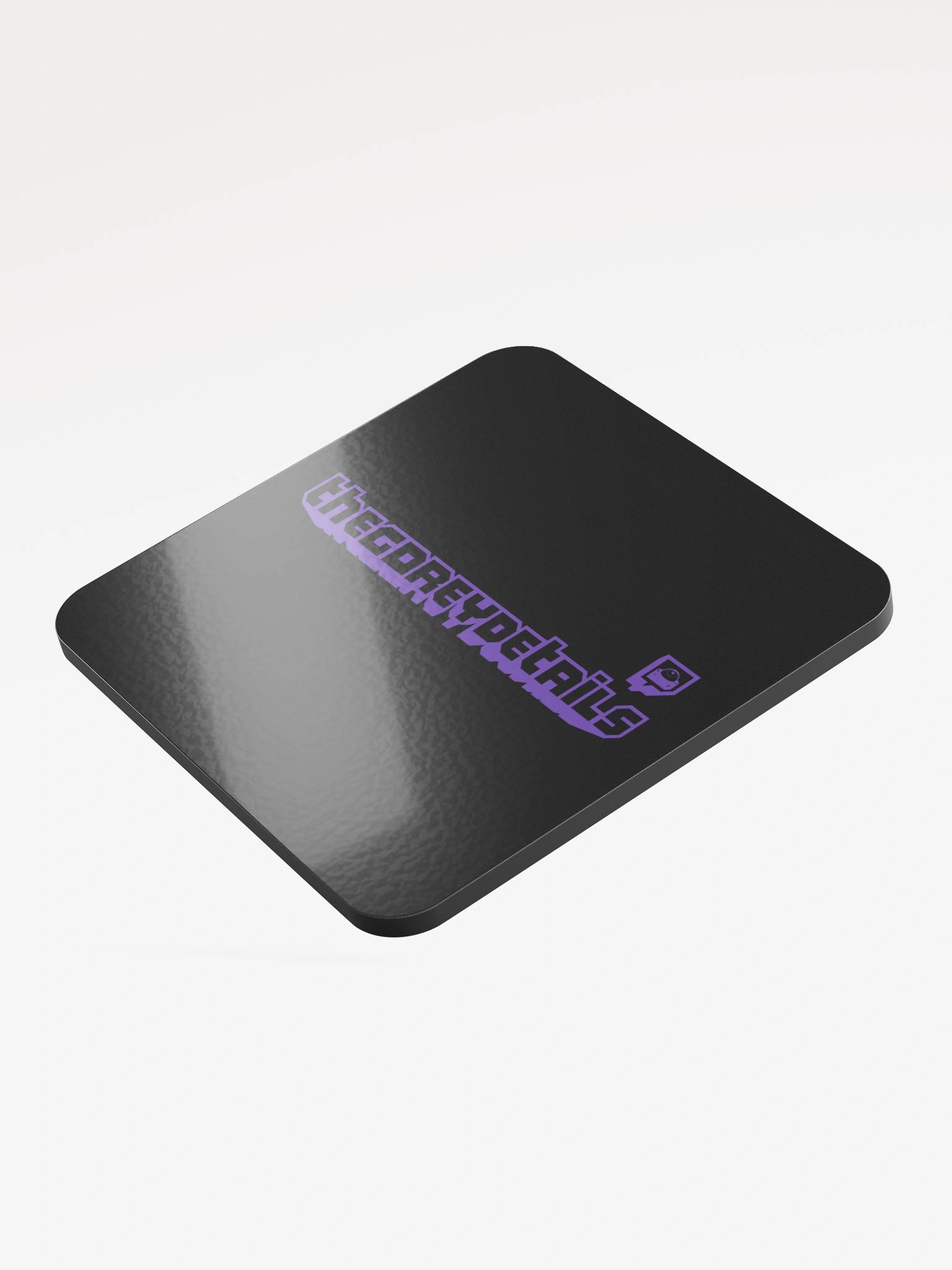 TTV Purple - Glossed Cork Coaster product image (3)