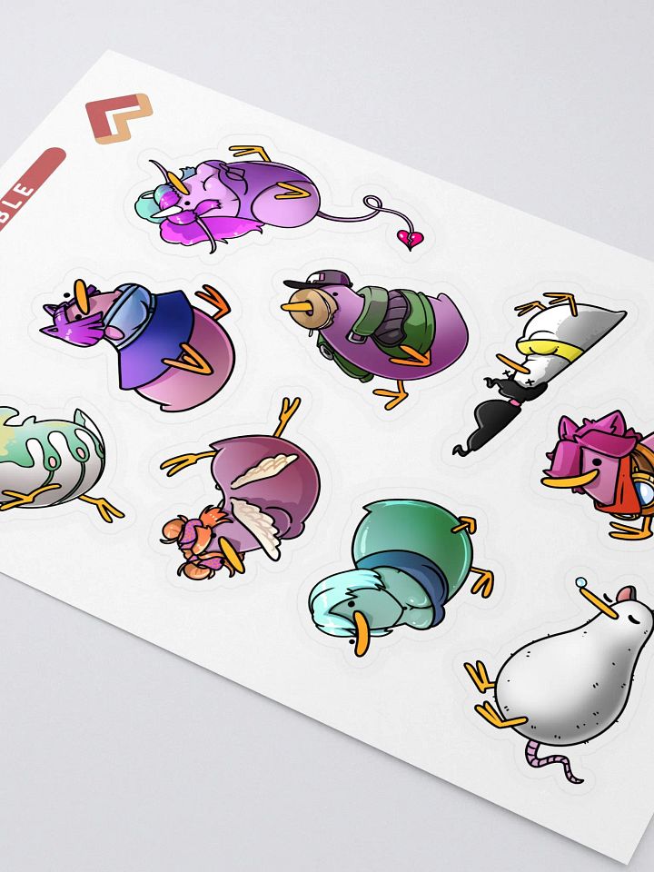 Berd-Day Sticker Sheet 2 product image (2)