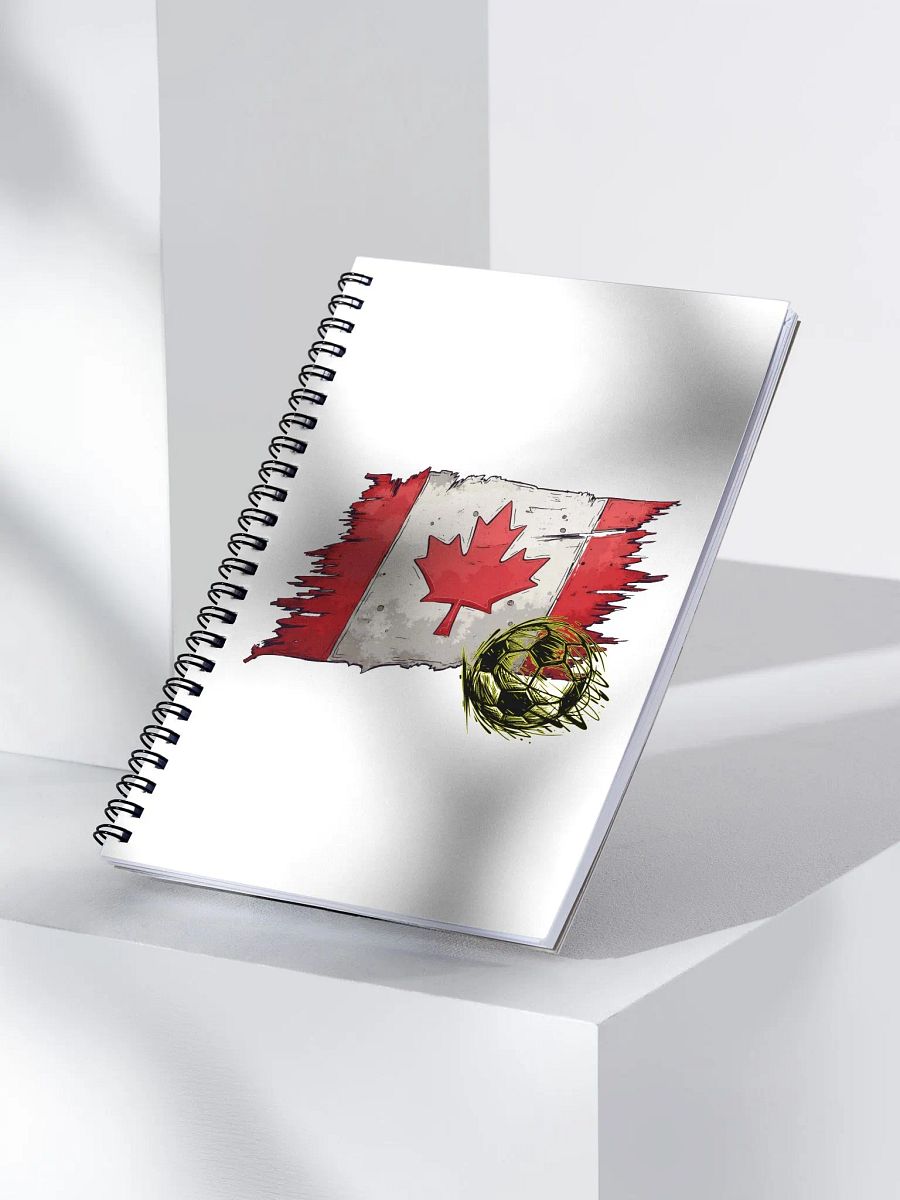Canada Flag Soccer Football Notebook product image (3)