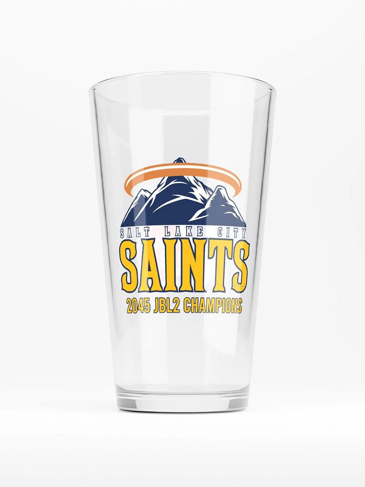 JBL2 Salt Lake City Saints Shaker Pint Glass product image (1)