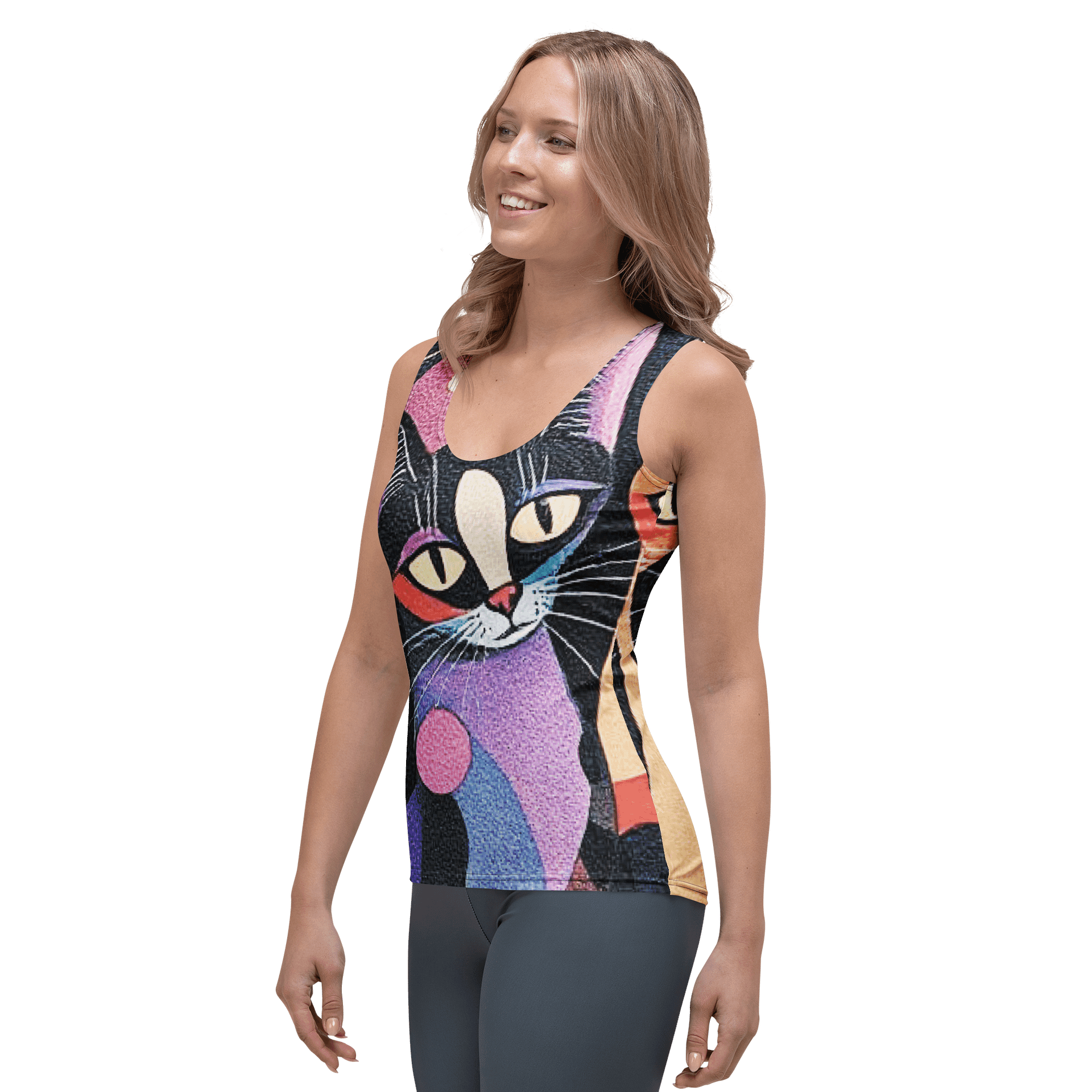 I Love Cats Tank Top product image (3)