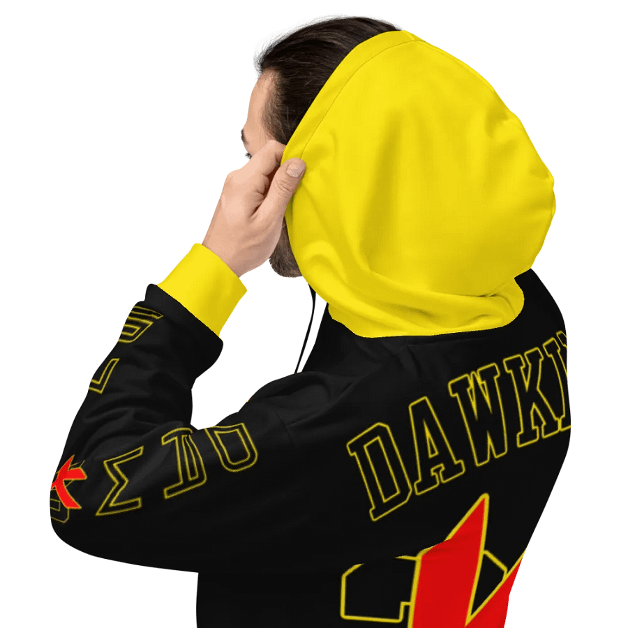 Dawkins Red Yellow Hoodie product image (4)