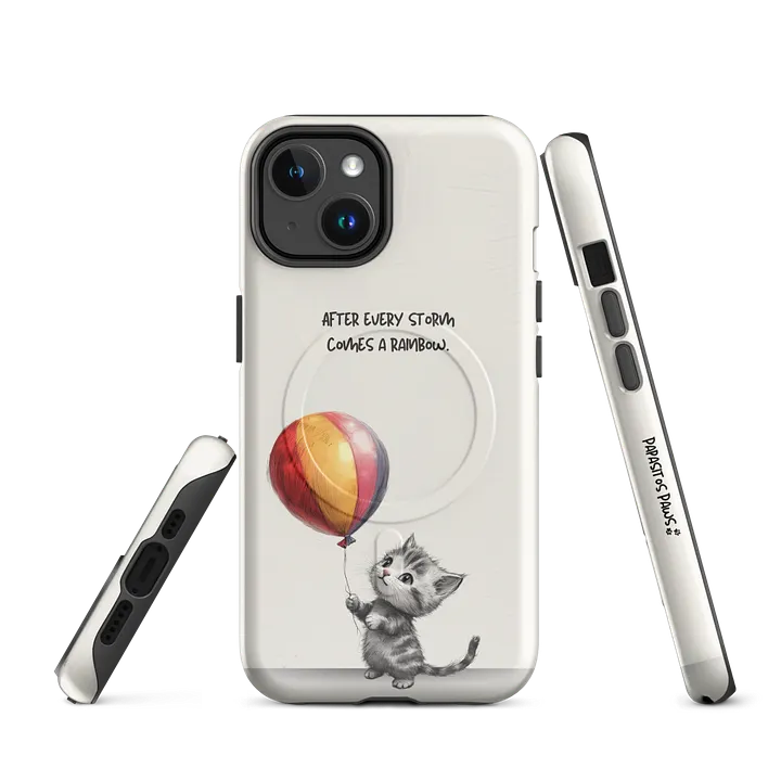 PAPASITOS PAWS RAINBOW TOUGH IPHONE CASE product image (2)