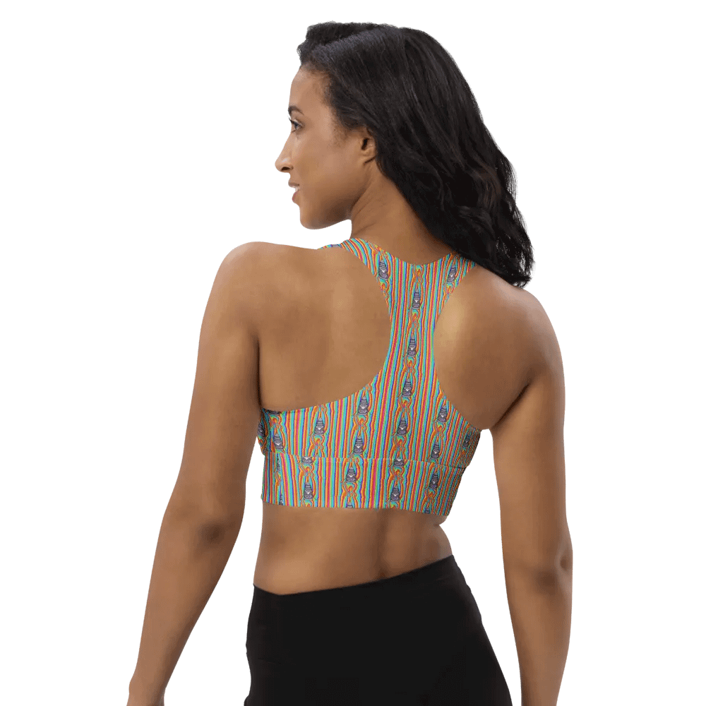 Row Row Row Your Boat longline sports bra product image (6)