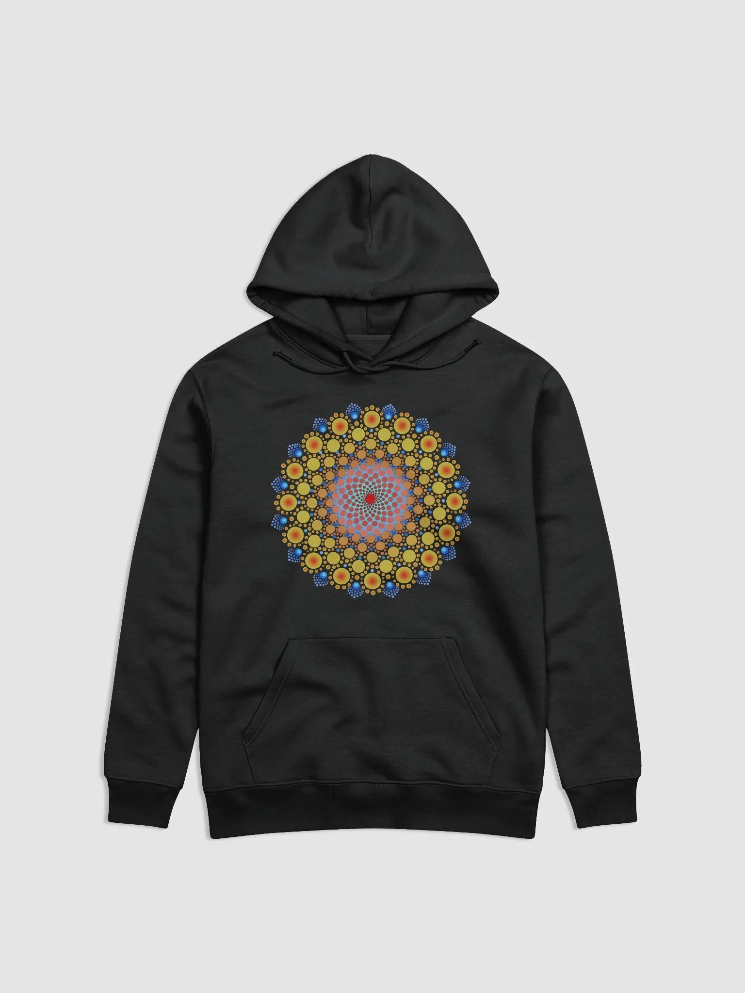 Orange Sunflower Unisex Eco Hoodie product image (1)