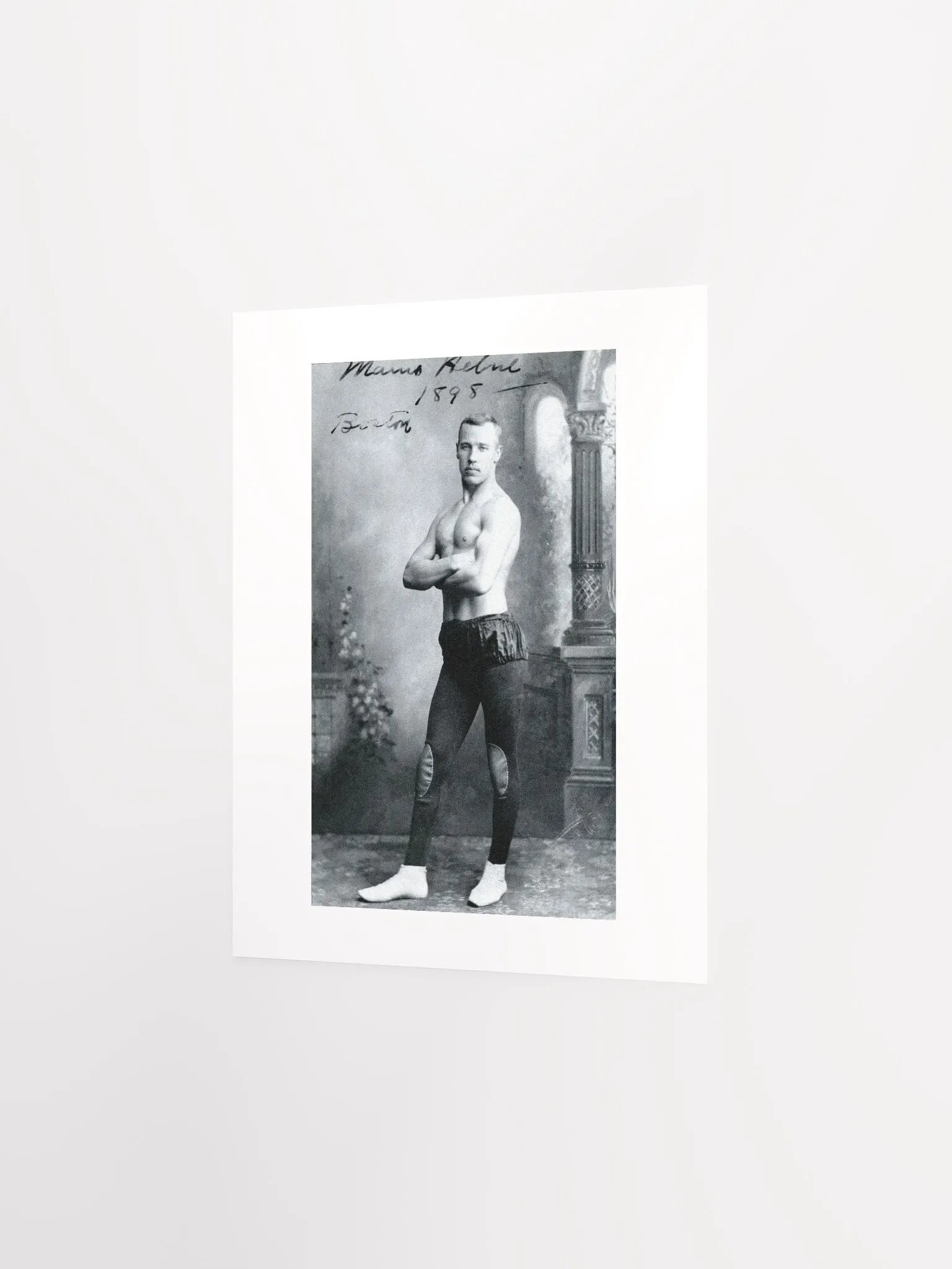 Mario Helne By Lucius L. Gardner (Boston - 1898) - Print product image (2)