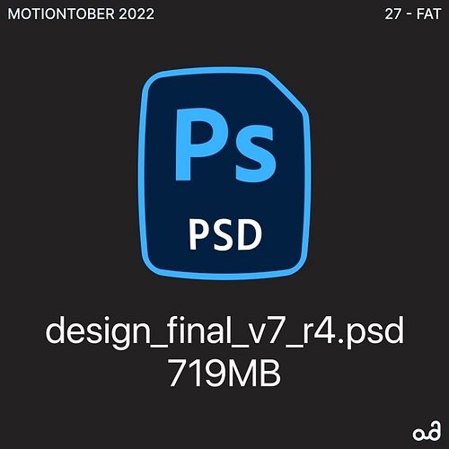 ↔️ FAT (SOUND ON 🔊) — God damn it! Why won’t this file save! Why is it so big?!

🎵 : 50//50 - Vantage

My entry for Day 27 of...