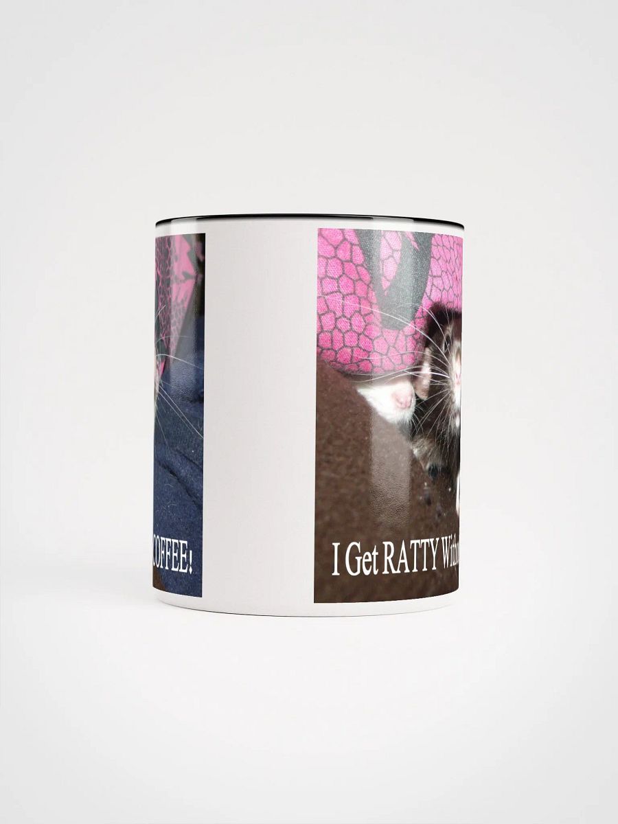 I get ratty without my coffee! mug product image (40)