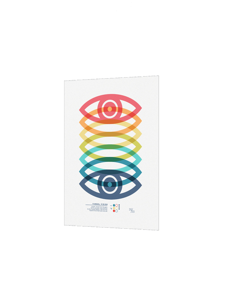 Tunnel vision art print product image (14)