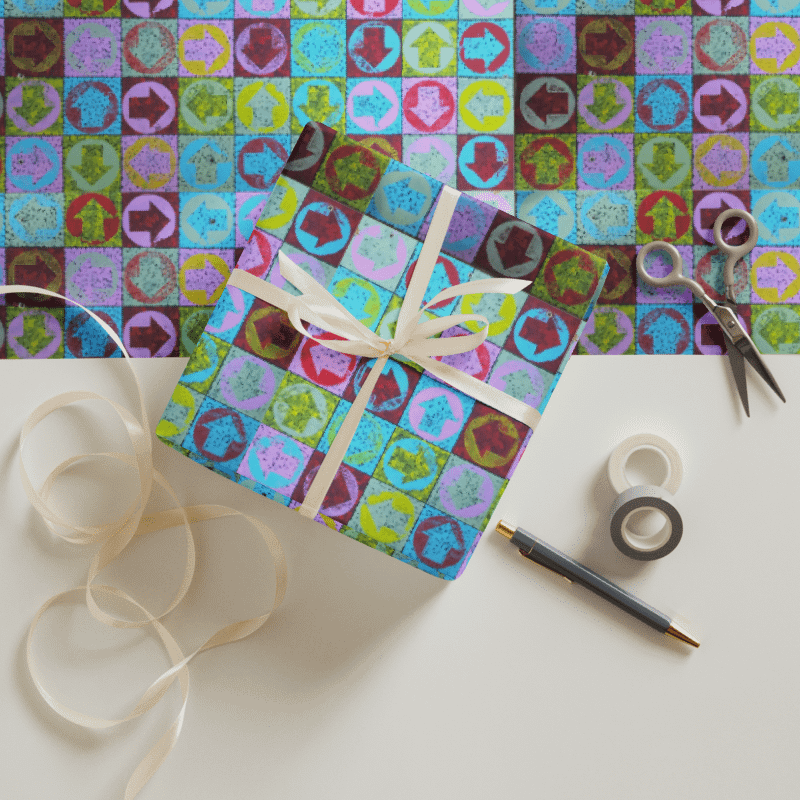 Three Sheets of Nic & Sloy Wrapping Paper 2 product image (4)