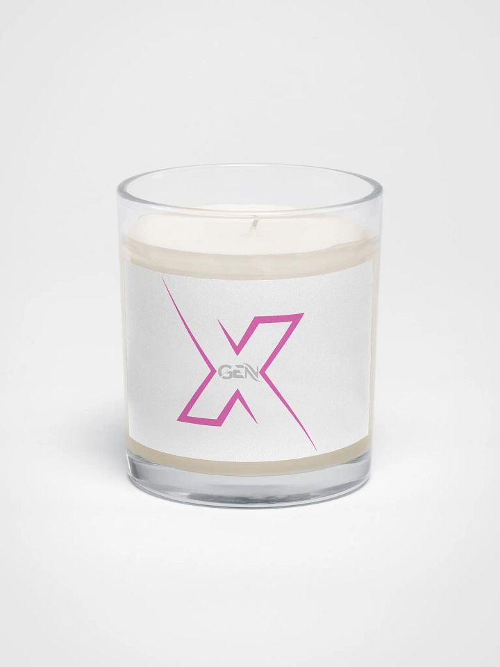 Gen X Soy Wax Candle- fusia logo product image (1)