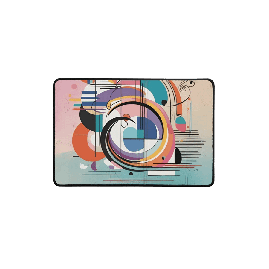 Vibrant Kadisnky Desk Mat gift for techi moms and daughters on Mothersday product image (1)