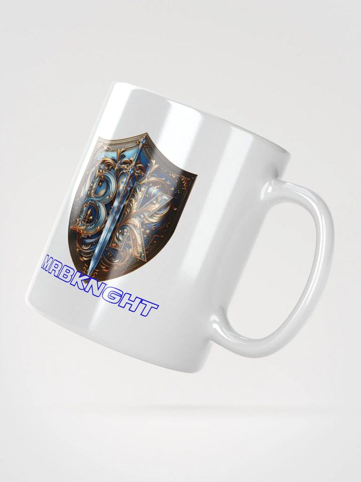 White MrBKnght Logo Mug product image (2)